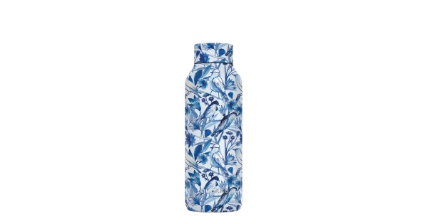 QUOKKA Solid Porcelain Sparrow Thermosflasche – 510 Ml Edelstahl, Doppelwandig Isoliert, Hält 12h Heiß / 18h Kalt